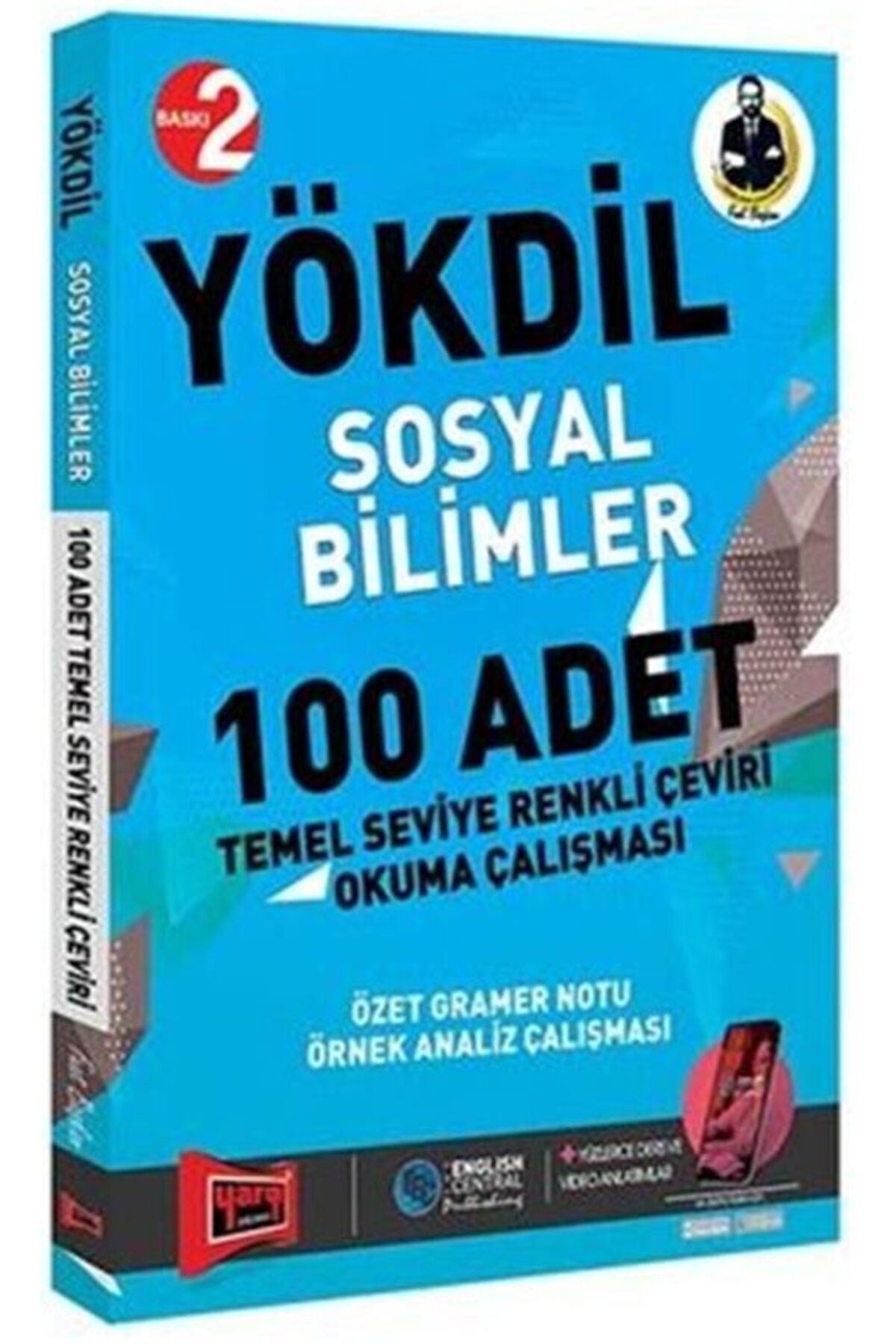 Yargı Yayınları Yargı Yayınları YÖKDİL Sosyal Bilimler 100 Adet Temel Seviye Renkli Çeviri Okuma Çalışması