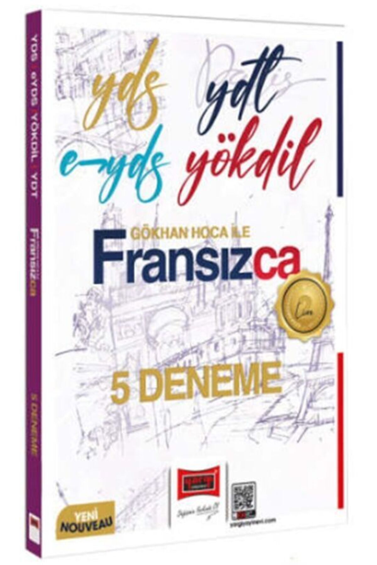 Yargı Yayınları Yargı Yayınları 2025 YDS YDT E-YDS YÖKDİL Gökhan Hoca İle Fransızca 5 Deneme