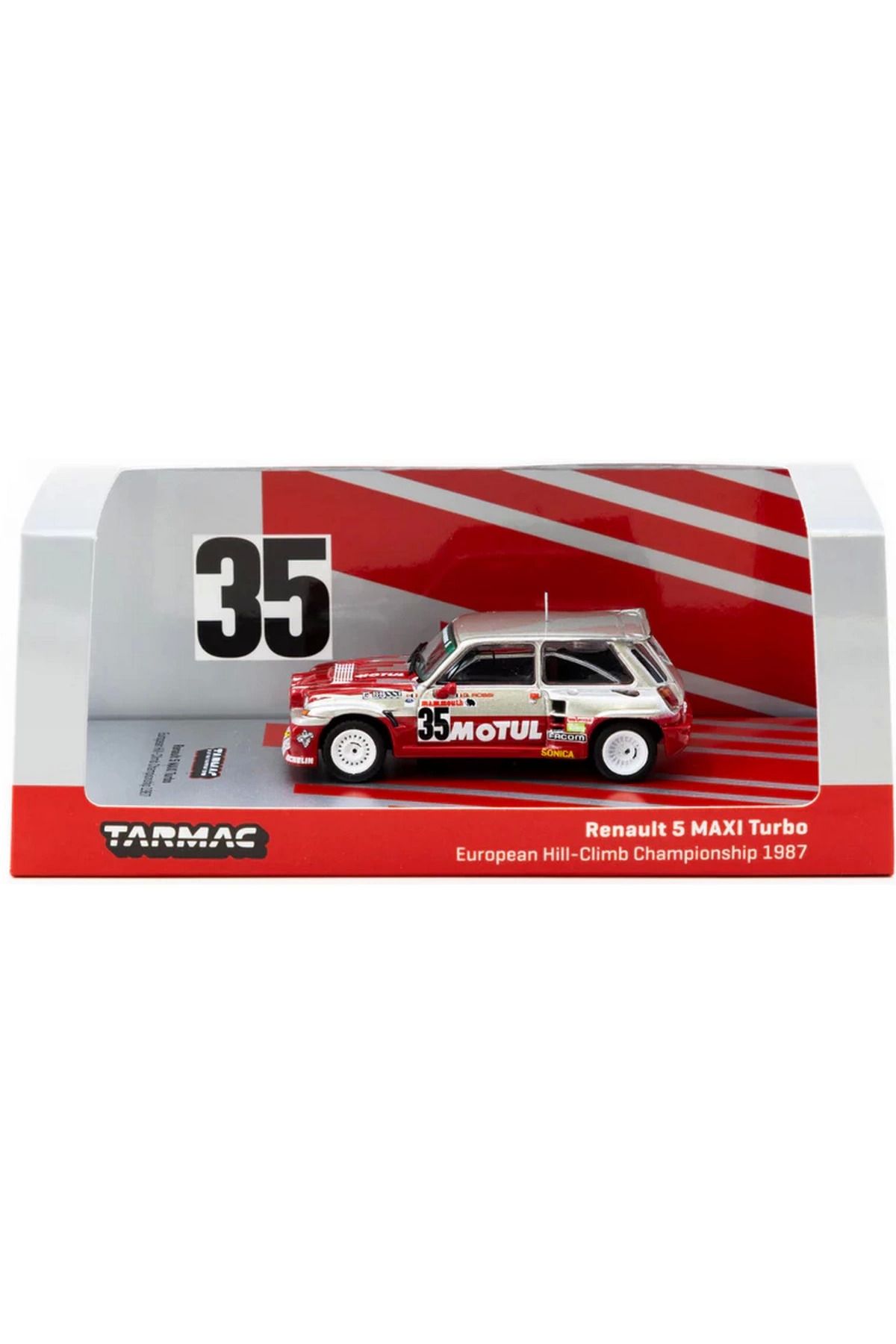 BYR Fırsat Byr 1/64 Renault 5 Maxi Turbo European Hill-Climb Championship 1987 Giovanni Rossi Yeni