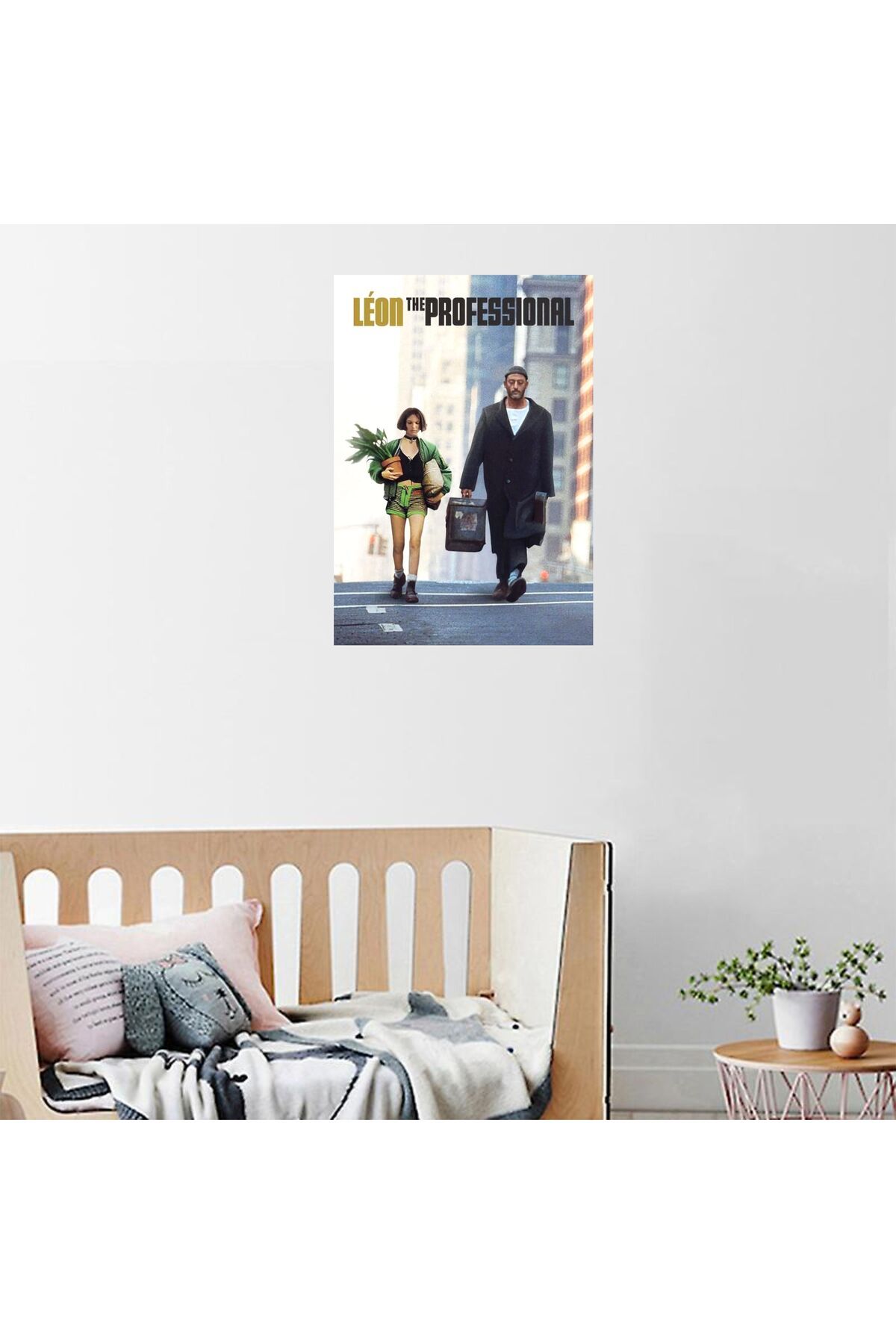 hediyenebak Leon The Professional Yapışkanlı 21x30 Poster Sticker Etiket