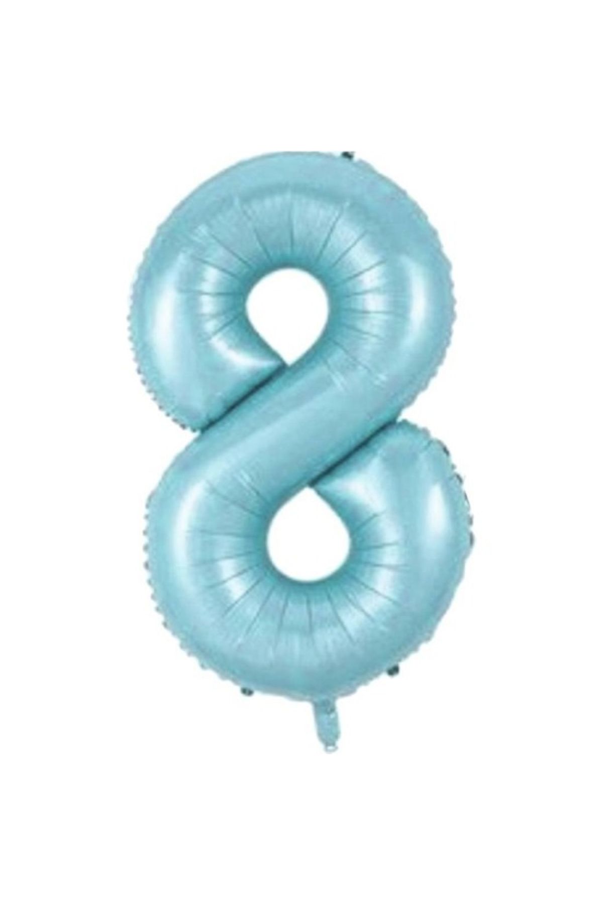 Papatya Party Mavi Renk Rakam Folyo Balon 34''76cm