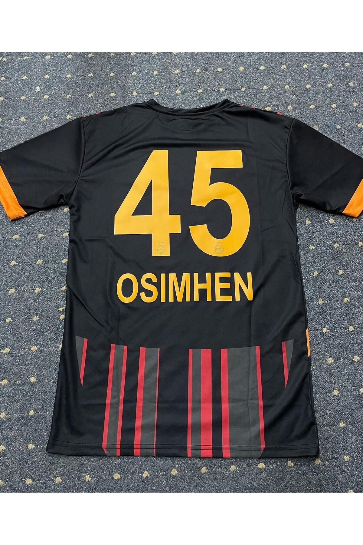 Flextreme Galatasarây///Victor-Osimhên Siyah Deplasman Yeni Sezon Yetişkin Futbol Forması