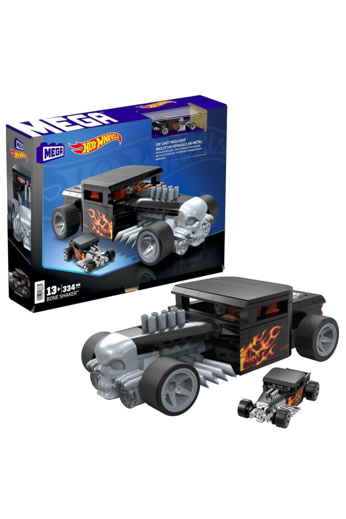 Skygo HRY17MEGAHotWheelsBoneShaker334parça+5yaş