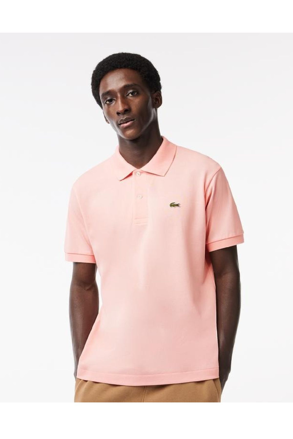 Lacoste Erkek Classic Fit L.12.12 Pembe Polo