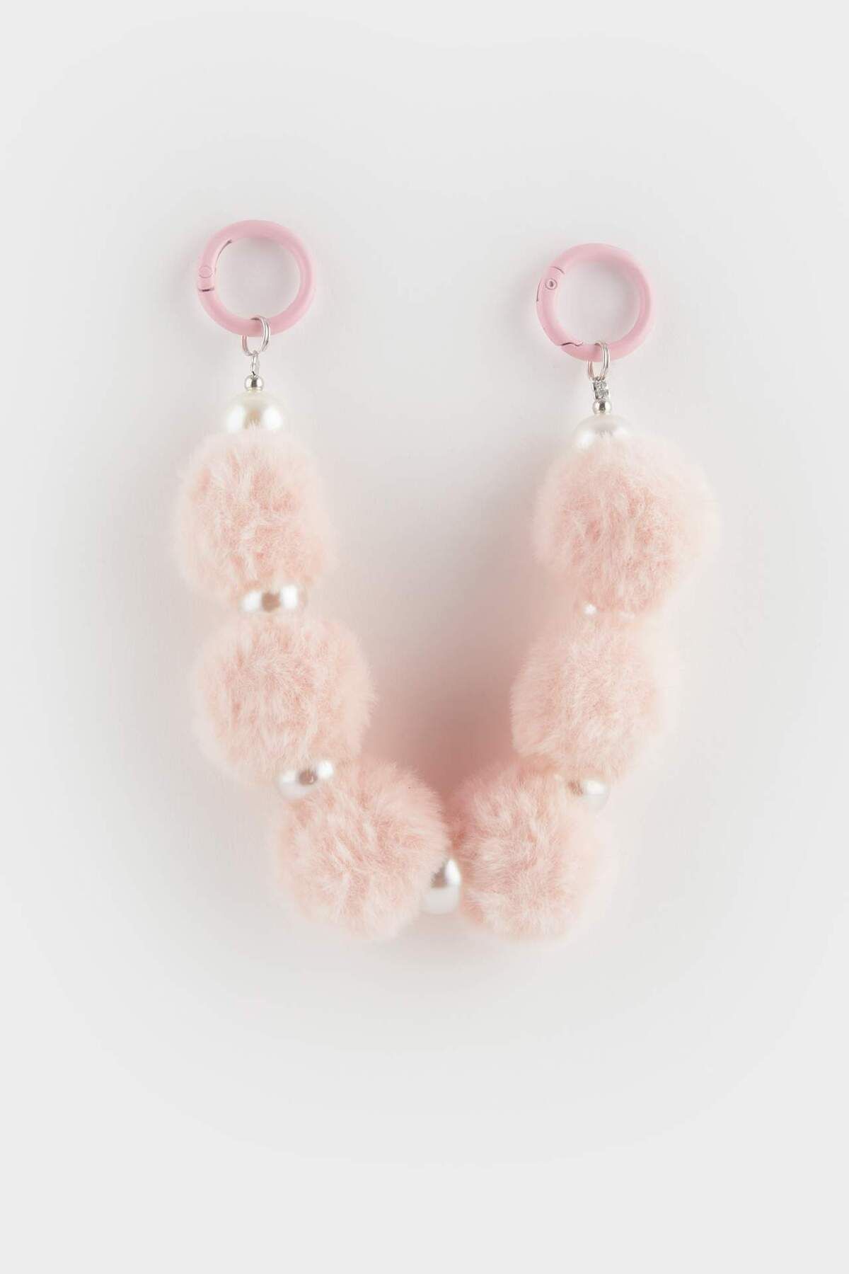 DeFacto Kadın Pembe Peluş Charm Anahtarlık E9702AXNS