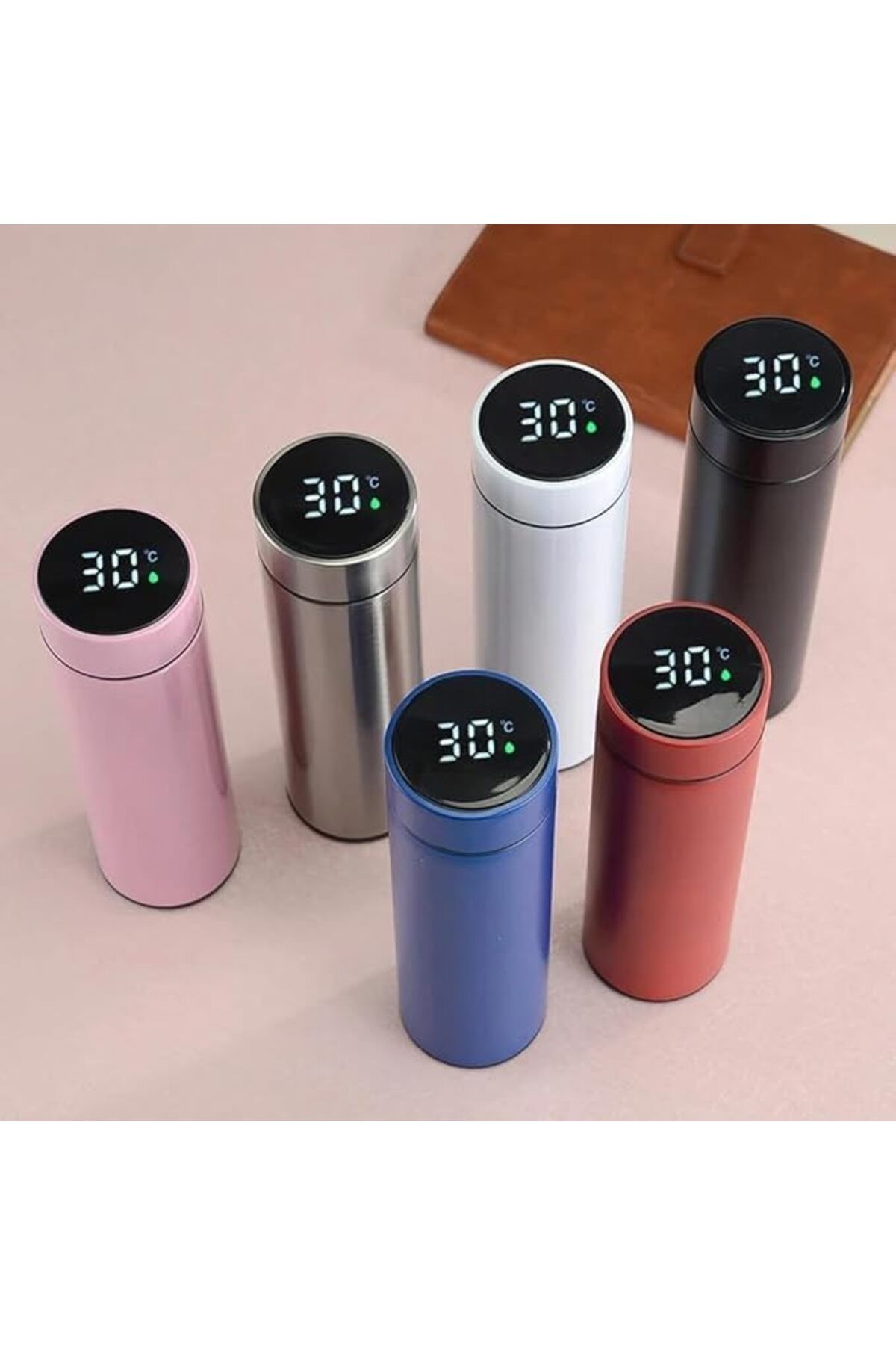 Other-Premium Stainless Steel Thermal Insulating Cup, 500 ml with Touchscreen LED Display for Temperature 6