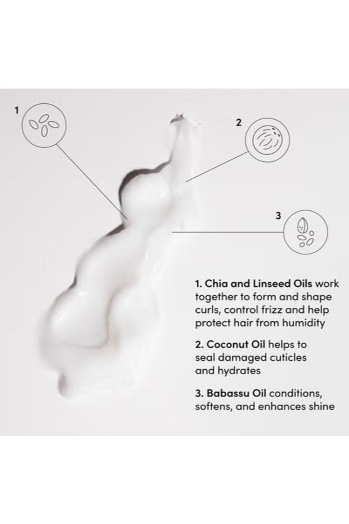 Ouai-Curl Crème 236ml - Frizz Control & Definition for All Curl Types 2