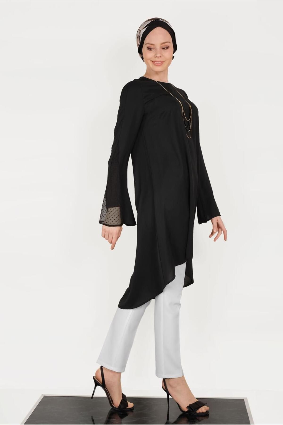 Alvina-Tunic with Tulip Sleeves 40444 3