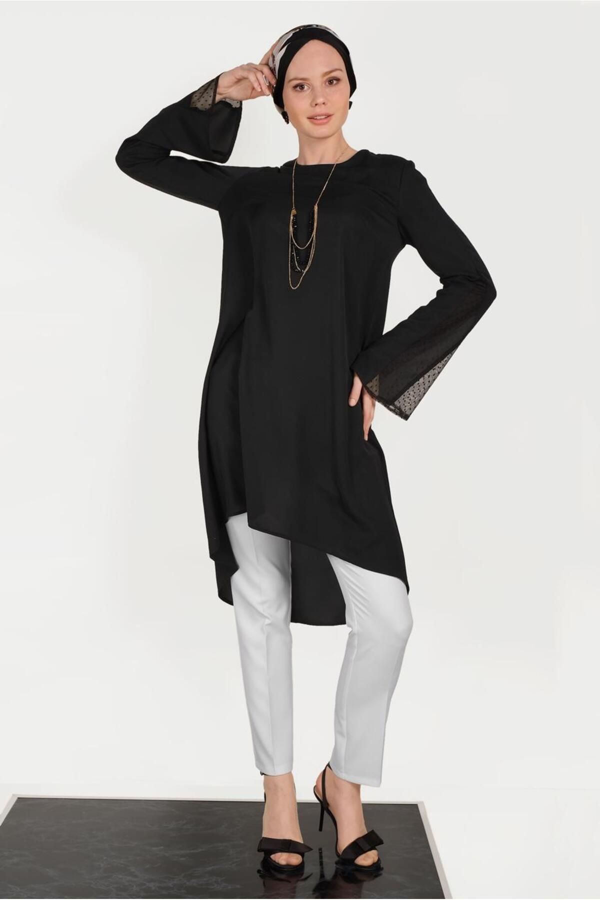 Alvina-Tunic with Tulip Sleeves 40444 2