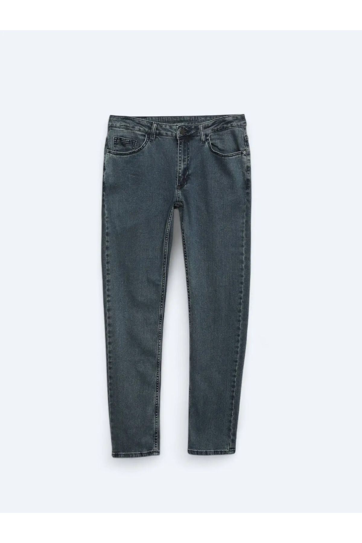 Kip-Παντελόνι με τζιν-βαμβακερό μείγμα Navy Blue Slim Fit 6