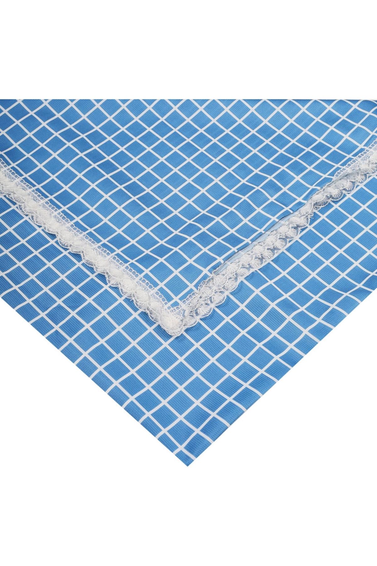 BAYSEM 200 X 200 cm. Güpürlü Dijital Raşel Masa Örtüsü - Sofra Bezi - Renk-25