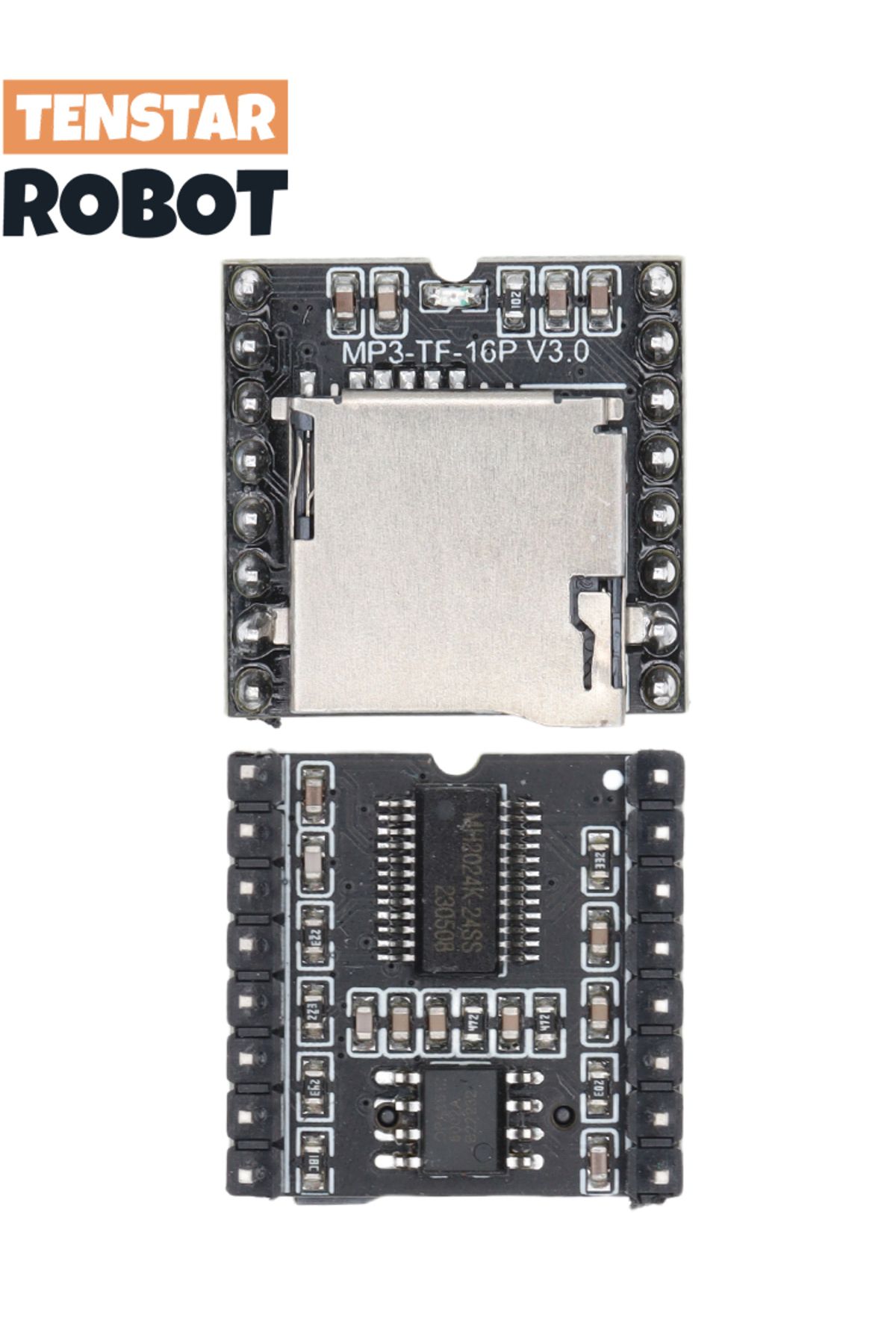 Choice-Dfplayer Mini Mp3 Player Module V3.0 16p Tf Card U Disk Mini Mp3 Df Player Audio Voice Module Board 7