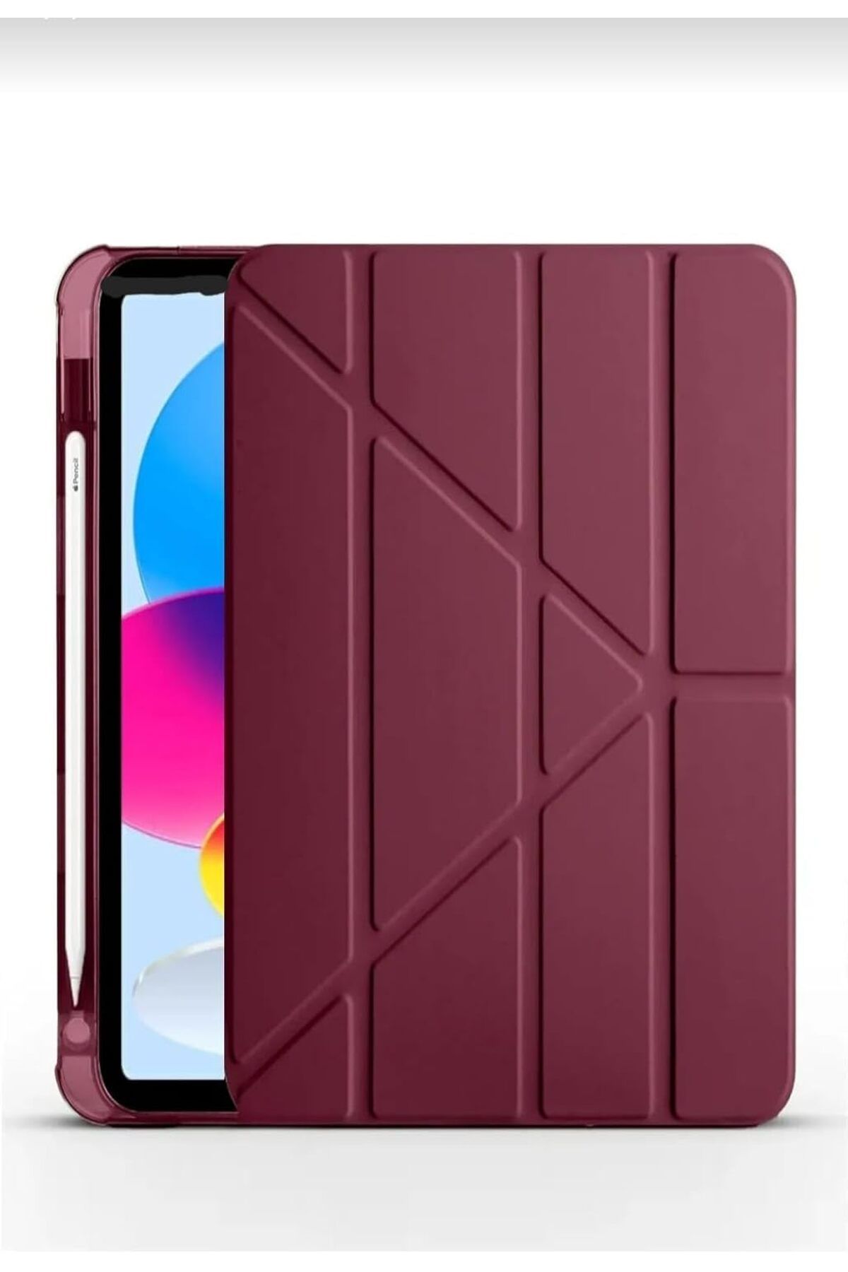 Coolacs Honor Pad V9 11.5 inç Uyumlu Tri Fold Kalemlikli Tablet Kılıfı Ekran Koruyucu Kalem Seti