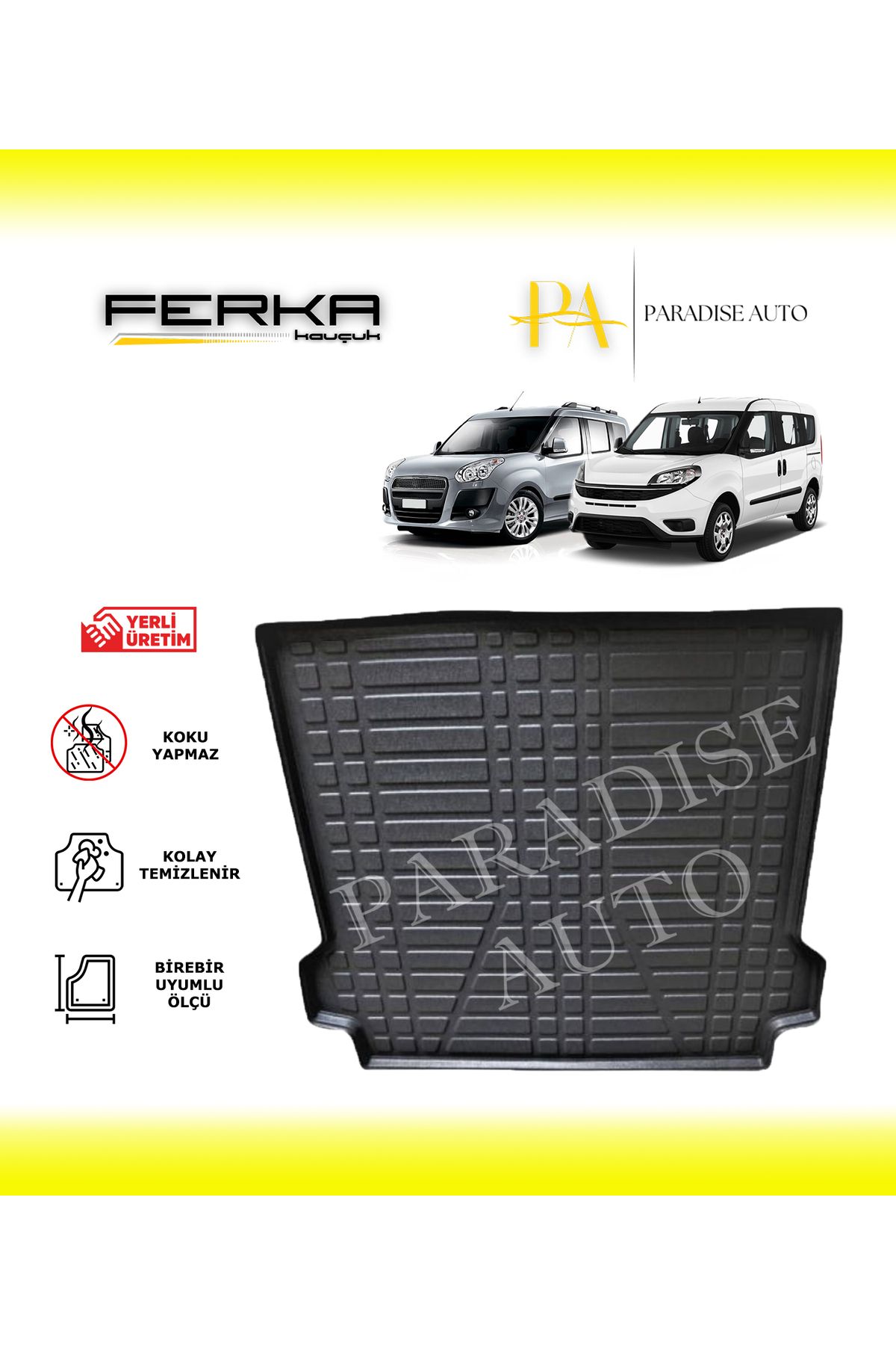 Paradise Auto Fiat Doblo Maxi 2010-2019 Bagaj Havuzu