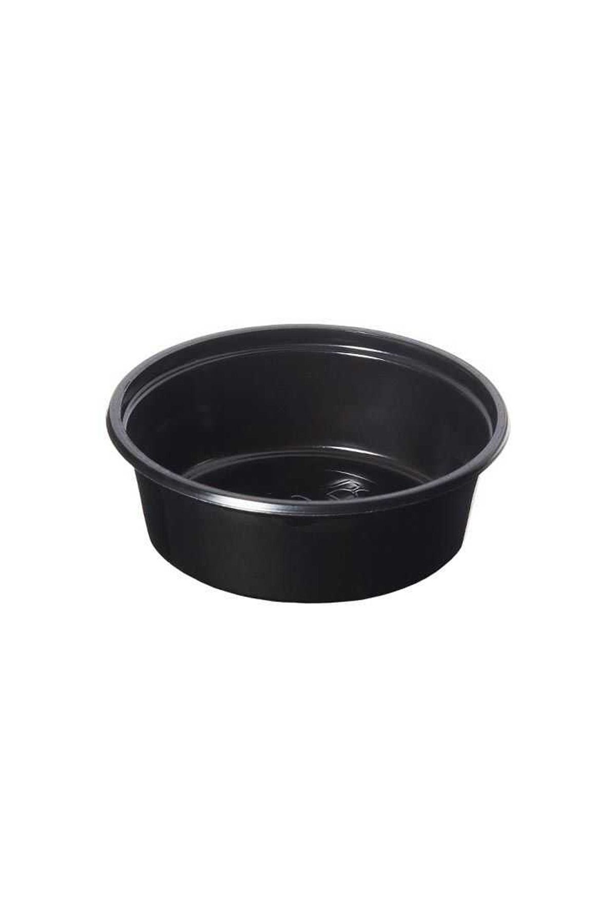 Özge Plastik Siyah Sos Kabı 50 cc - 1000 adet