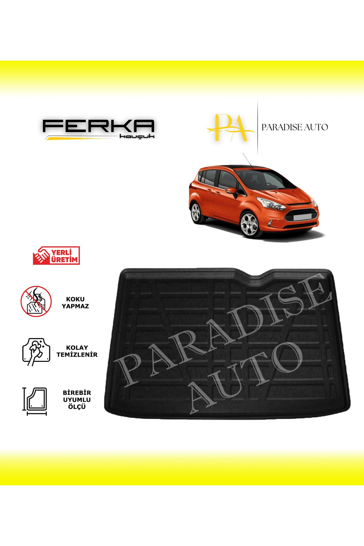 Paradise Auto Ford B-Max 2012-2017 Bagaj Havuzu
