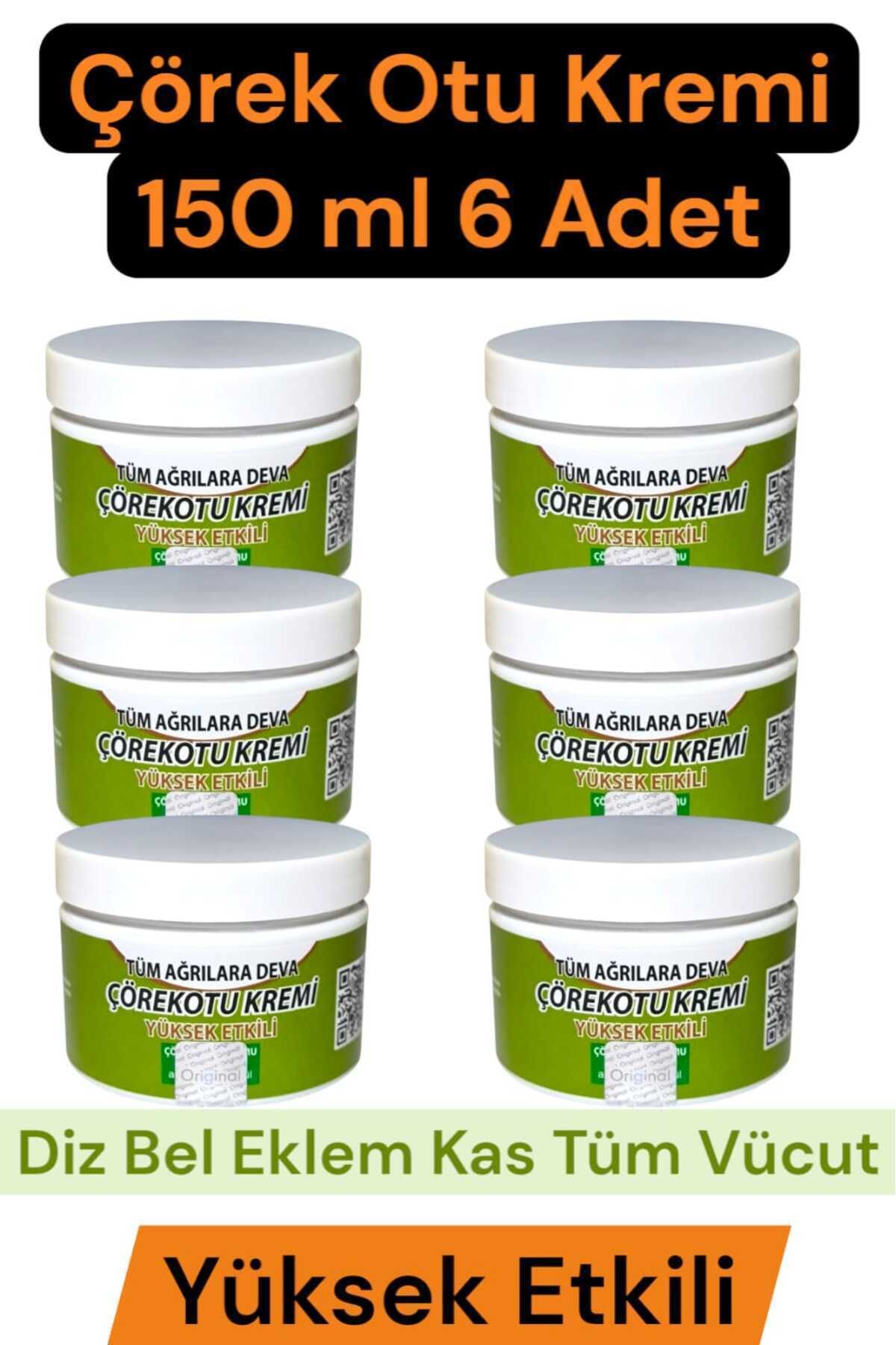 ULFİSU COSMETİCO Çörek Otu Kremi 150 ml 6 Adet - New Formula
