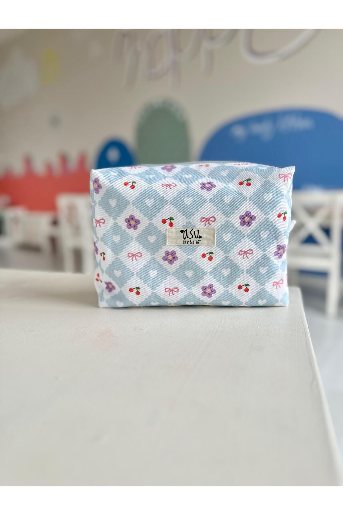 Asu Baby&Kids Cherry Blossom Sıvı Geçirmez Çanta