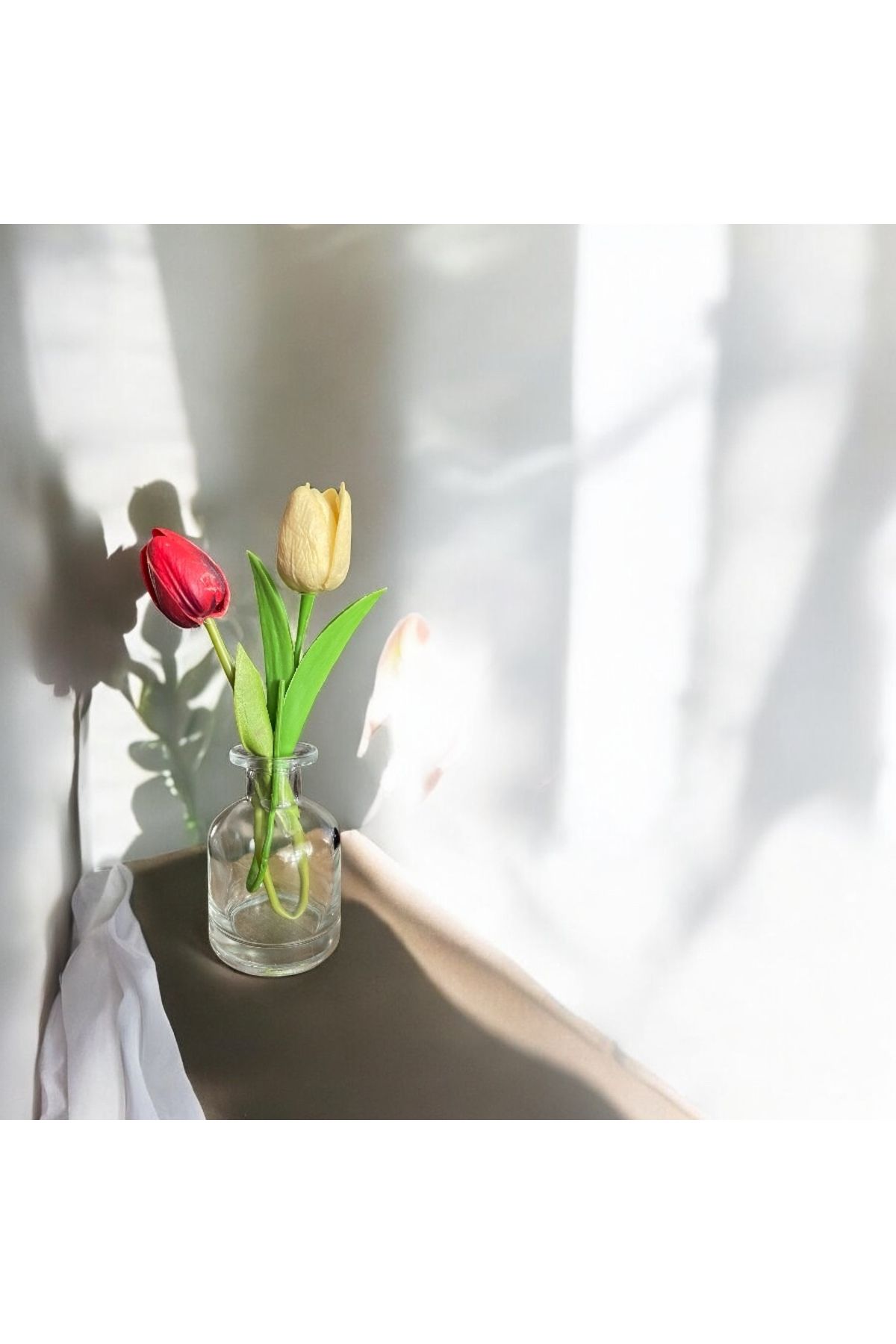 mislinapearls Şefaff minimalist pinterest vazo (çiçekler dahil değildir)