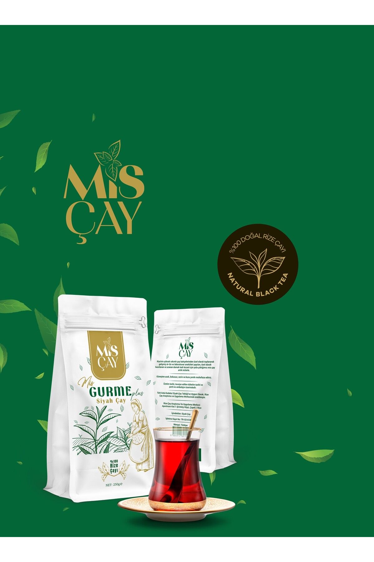 Mis Çay Gurme Plus 250gr Dökme