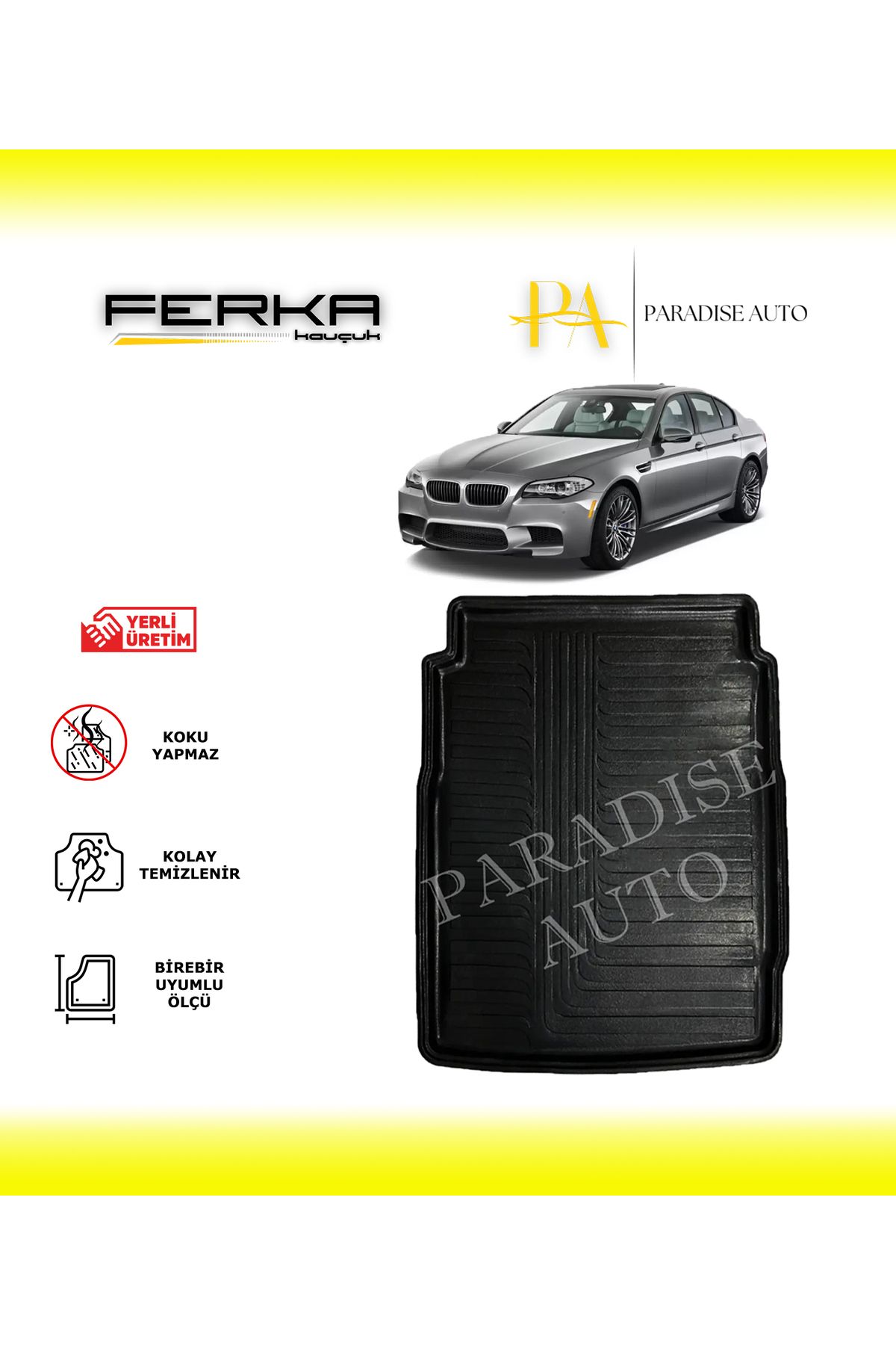 Paradise Auto BMW 5 Serisi F10 Sedan 2010-2016 Bagaj Havuzu