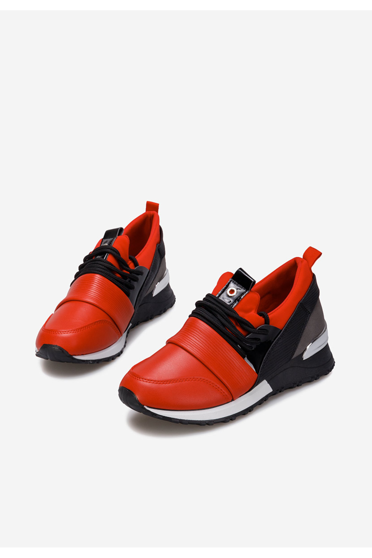 B T Shoes-Camy Women's Sneakers Red 4
