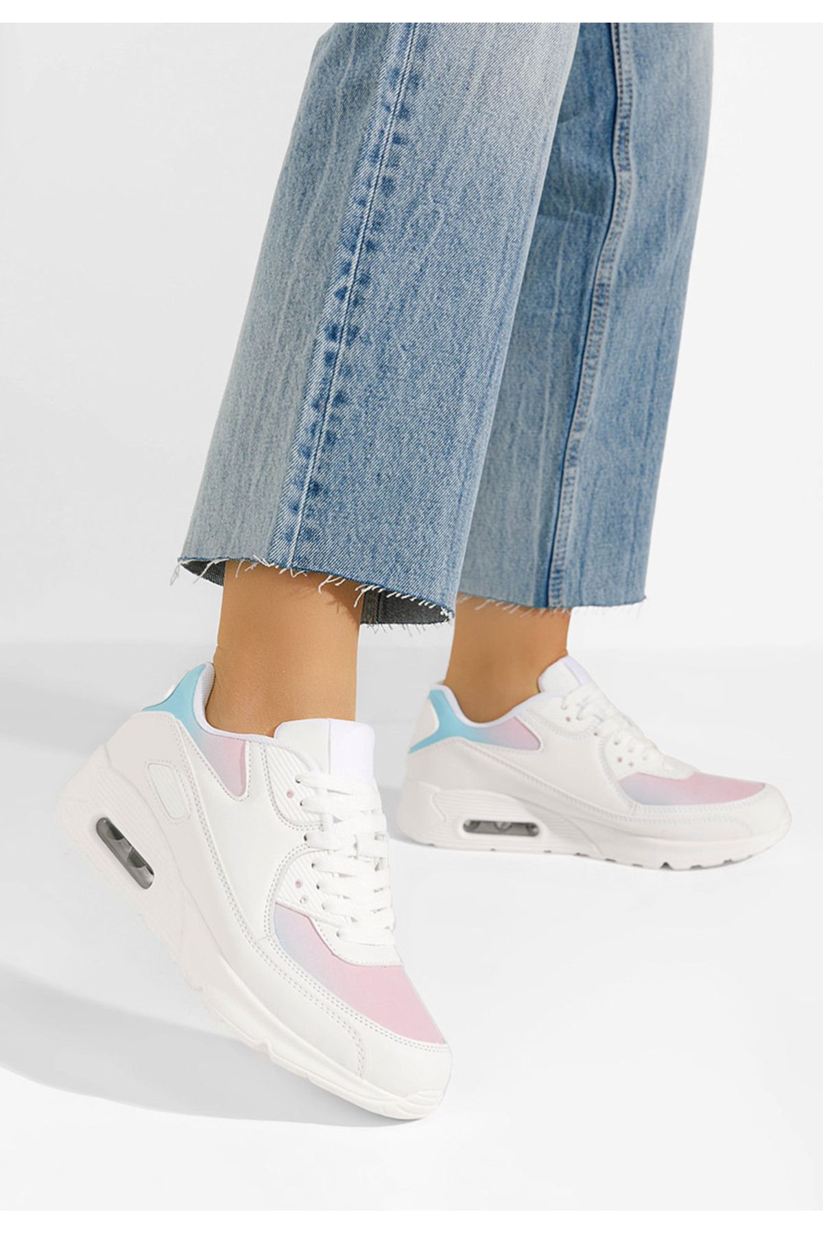 B T Shoes Sneakers Dama Marika V4 Albi Femeie - 40