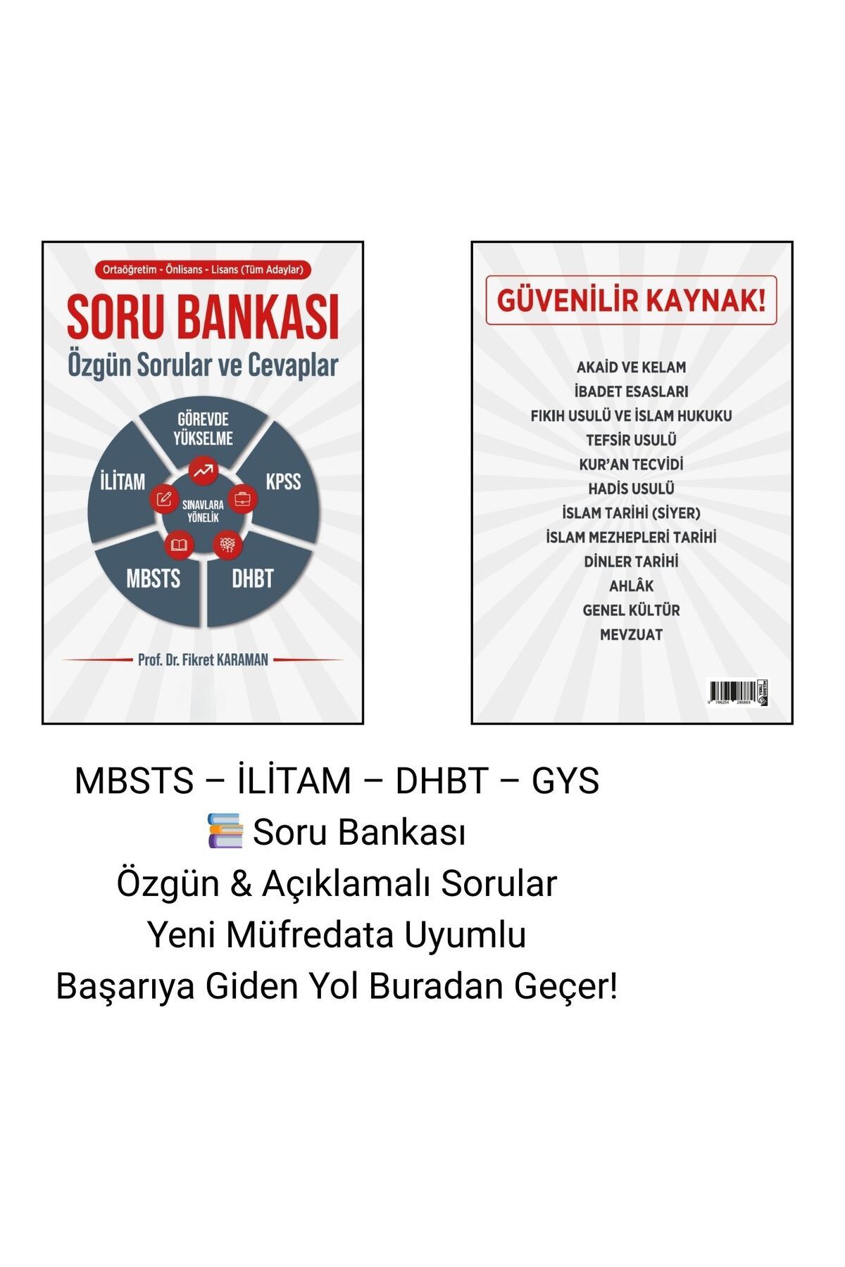 Liyakat Yayınları MBSTS – İLİTAM – DHBT – Görevde Yükselme İçin Soru Bankası | Özgün Sorular ve Açıklamalı Cevaplar