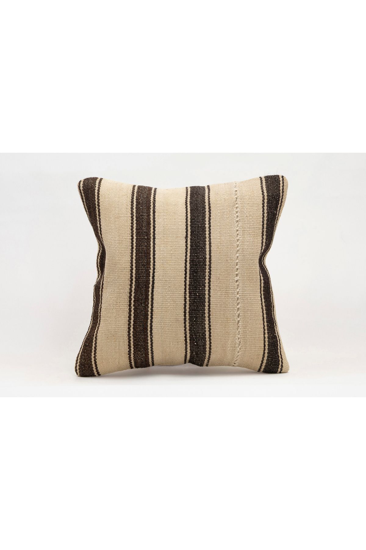 Kilim Whole Sale El Yapımı Kilim'den Yapılmış Kırlent Kılıfı, Yün, 40x40 Cm