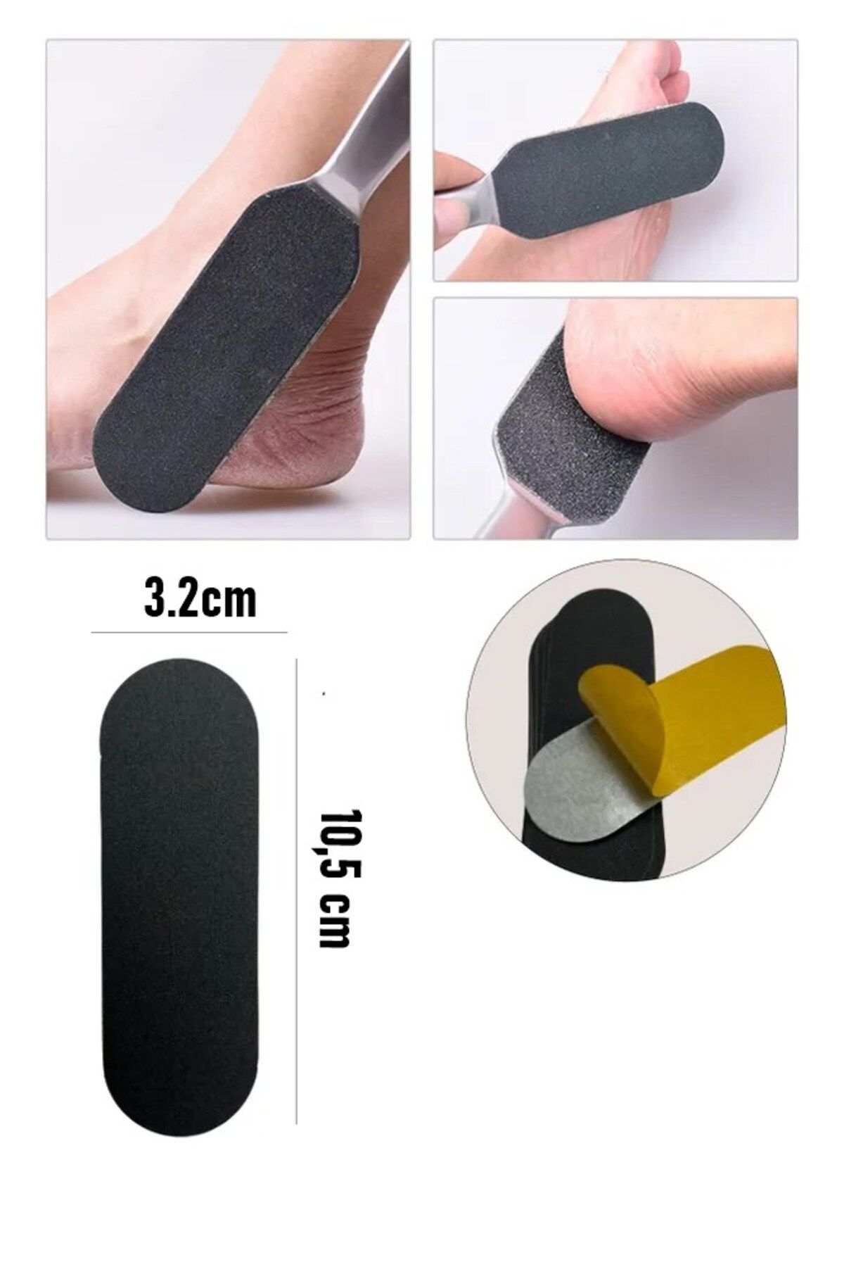 Transformacion-30 Pieces of Rasp Refills: Rasp Sanding with Onion and Pedicure Rasp 716031 5