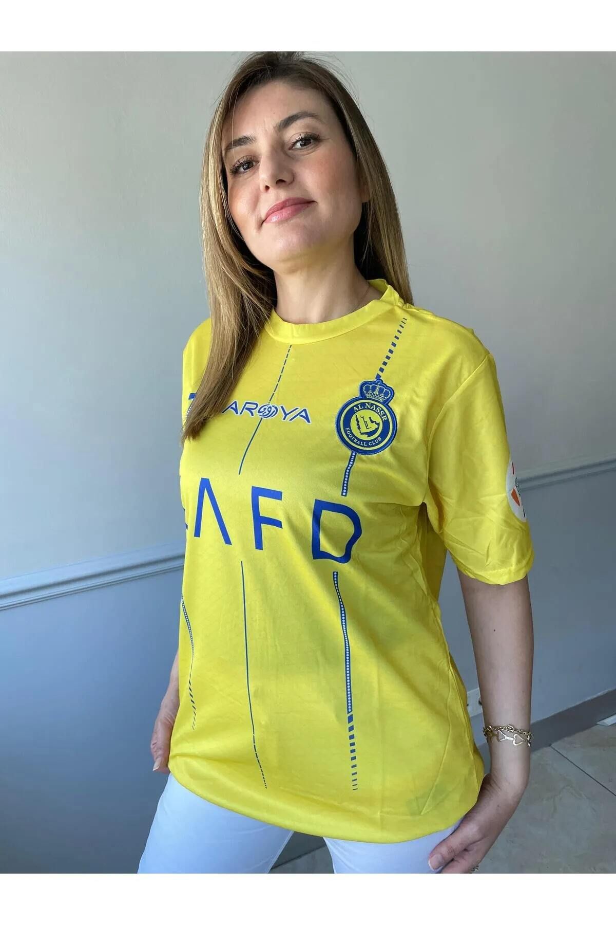 yenteks Al-Nassr 23/24 Ronaldo Sezon Kısa Kol Yetişkin Forma
