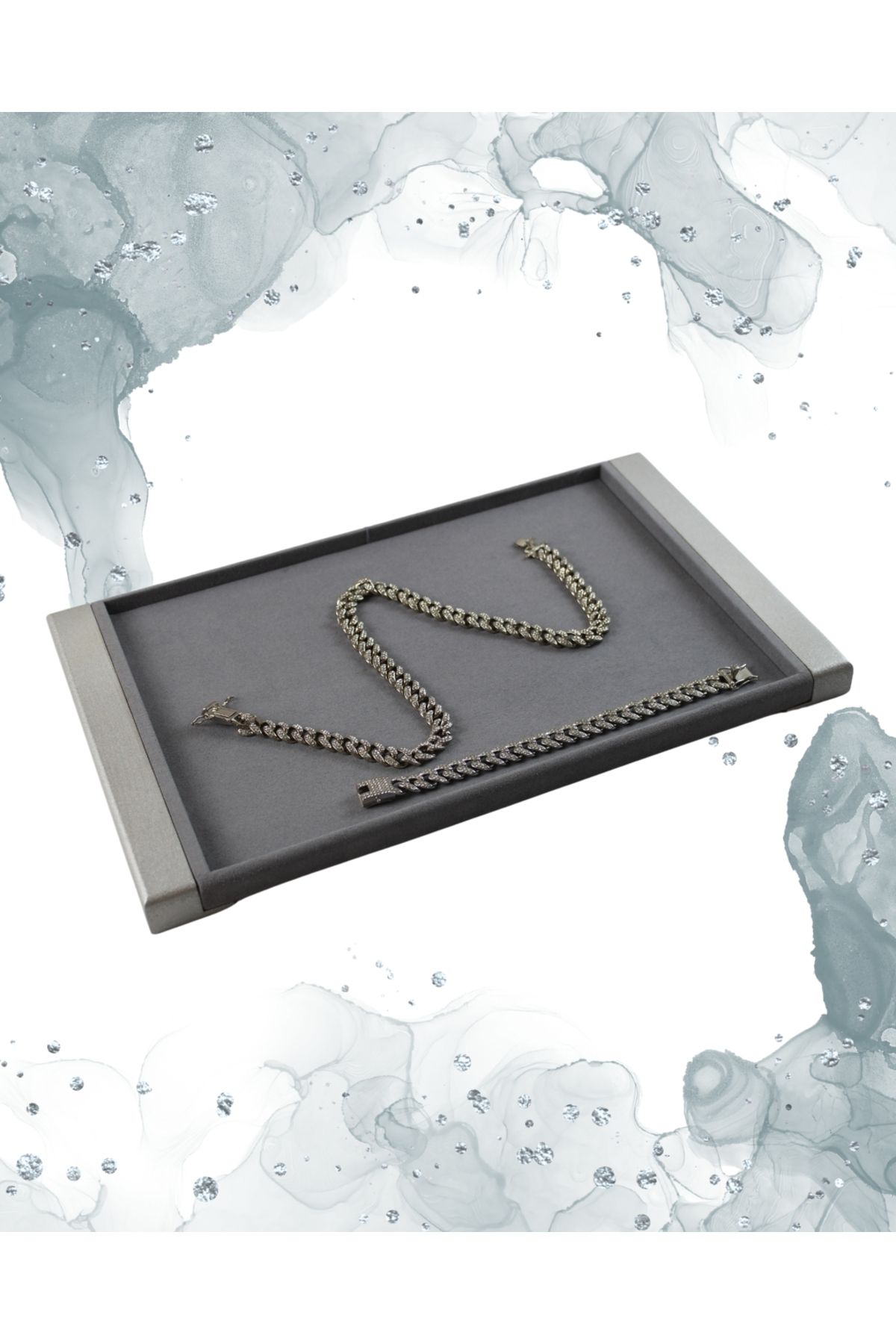 Layla Decor Servis Tablası - Nişan Tepsisi - Takı Standı