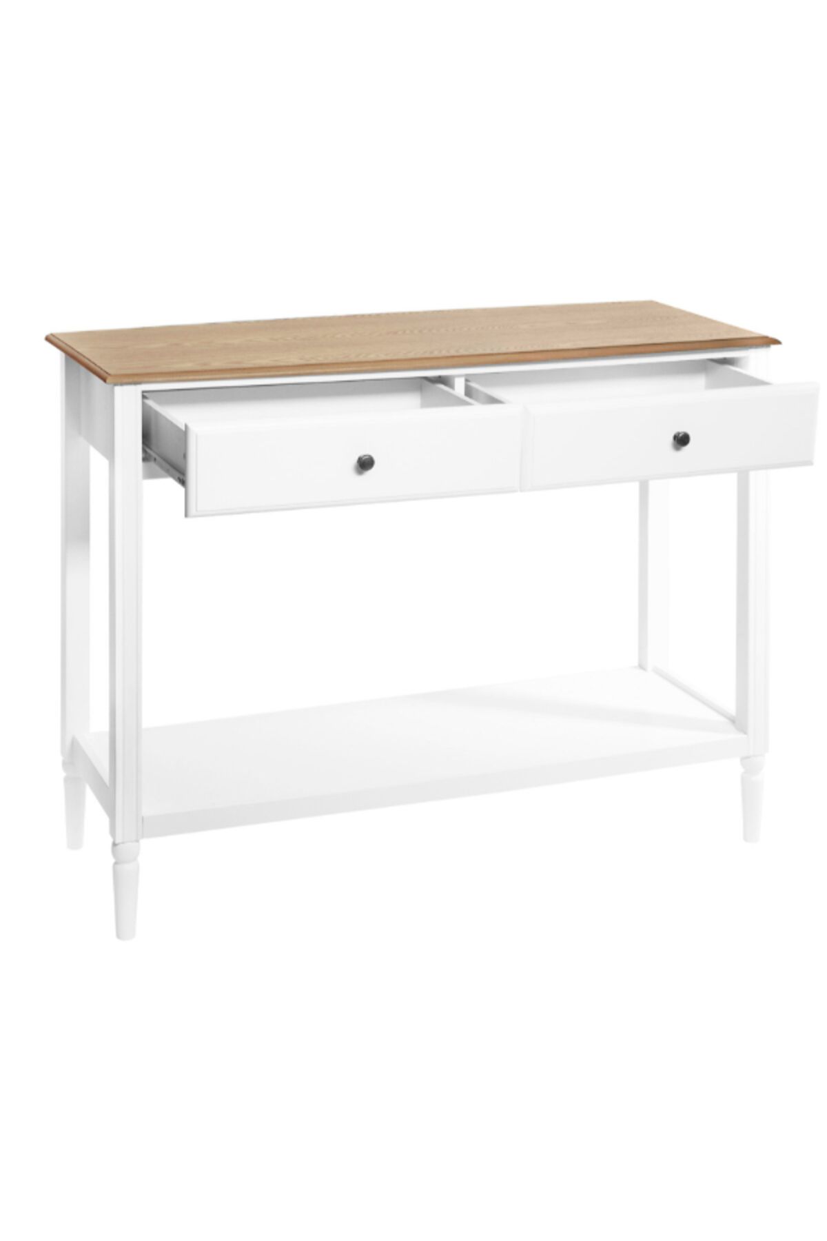 Atmosphera-Solen 2-Drawer Rectangular Console Table 85.5 x 40 x 110 cm 4