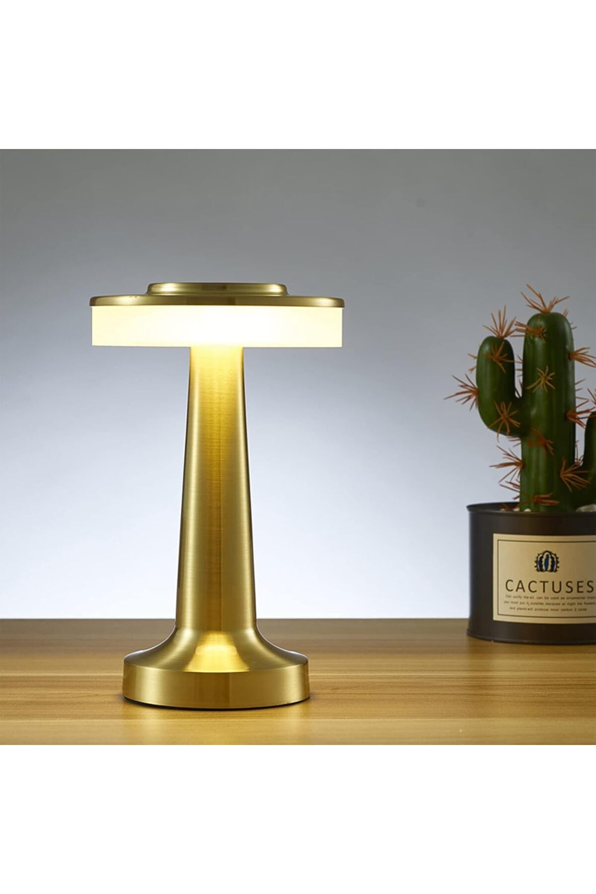 COOYA-LED Table Lamp,Touch Sensor with 3 Brightness Levels,Gentle Light,For Comfort Reading or Nursery 2