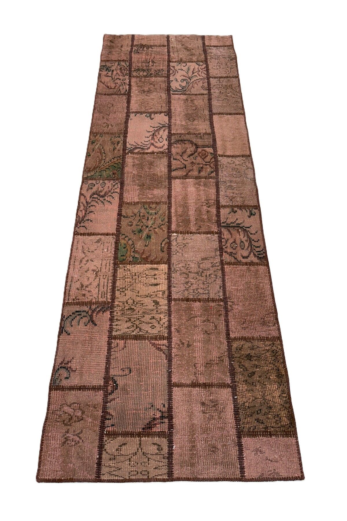1001Rugs Patchwork El Halı 100 x 300