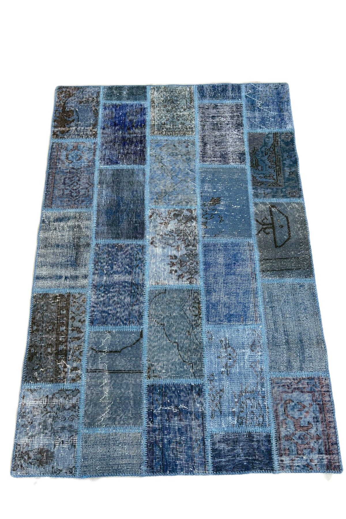 1001Rugs Patchwork El Halı 120 x 180