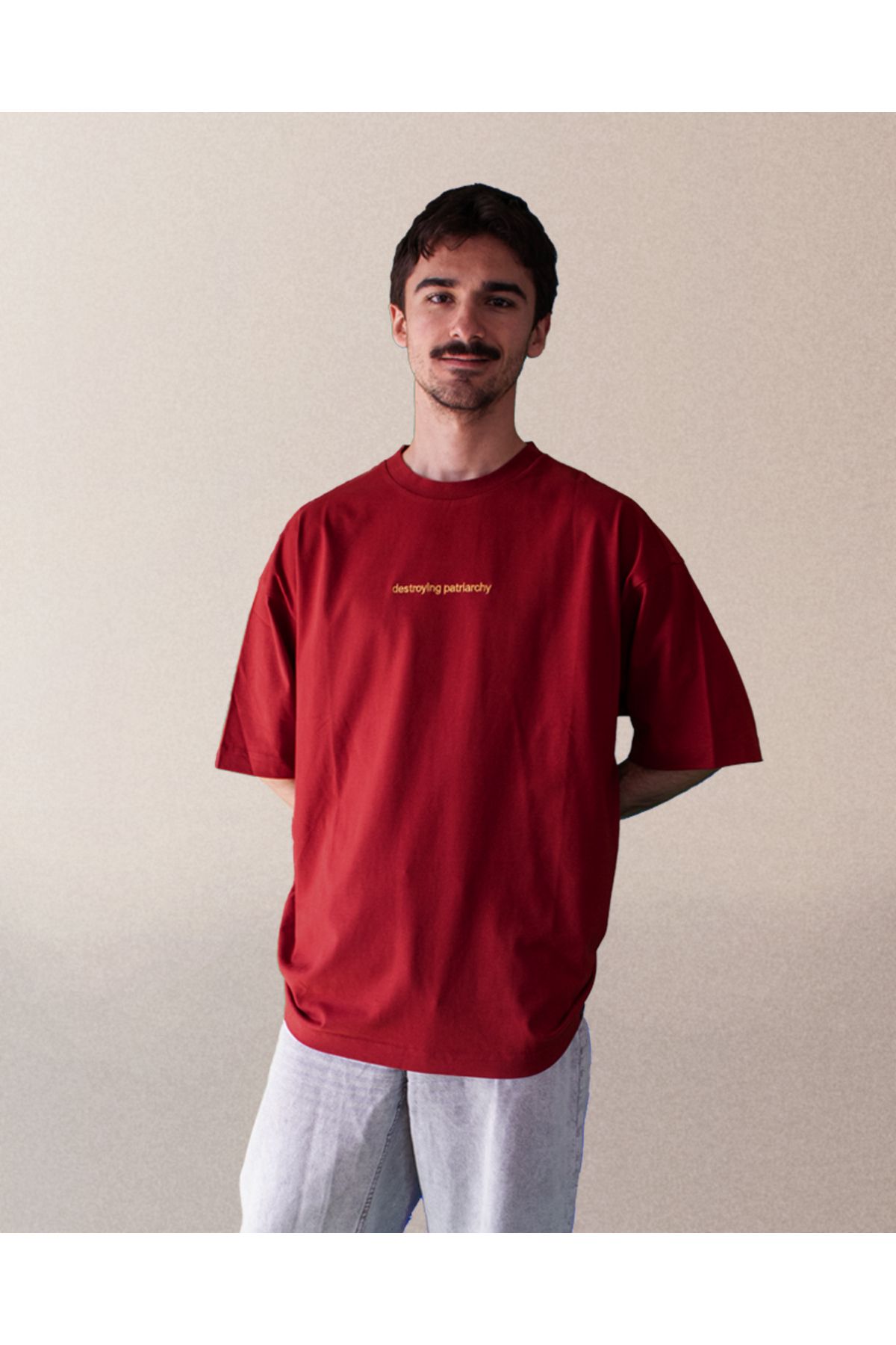 wear.DADASTUDIO Unisex Oversize "destroying patriarchy" t-shirt
