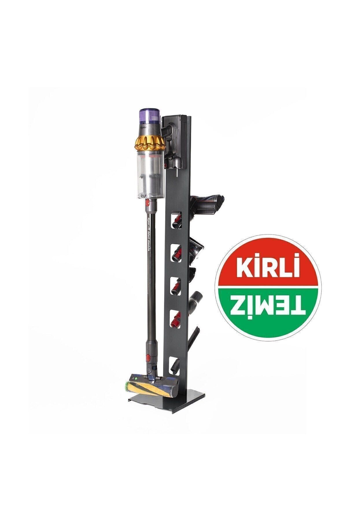 makro avs Dyson Uyumlu Dikey Süpürge Standı Dyson V15 - V12 - V11 - V10 - V8 Modellere Uyumlu
