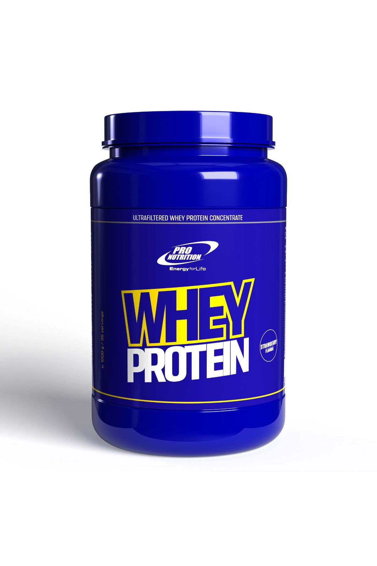 Pro Nutrition Proteine ​​din Zer Concentrat, Whey Protein Capsuni 1000g - One Size