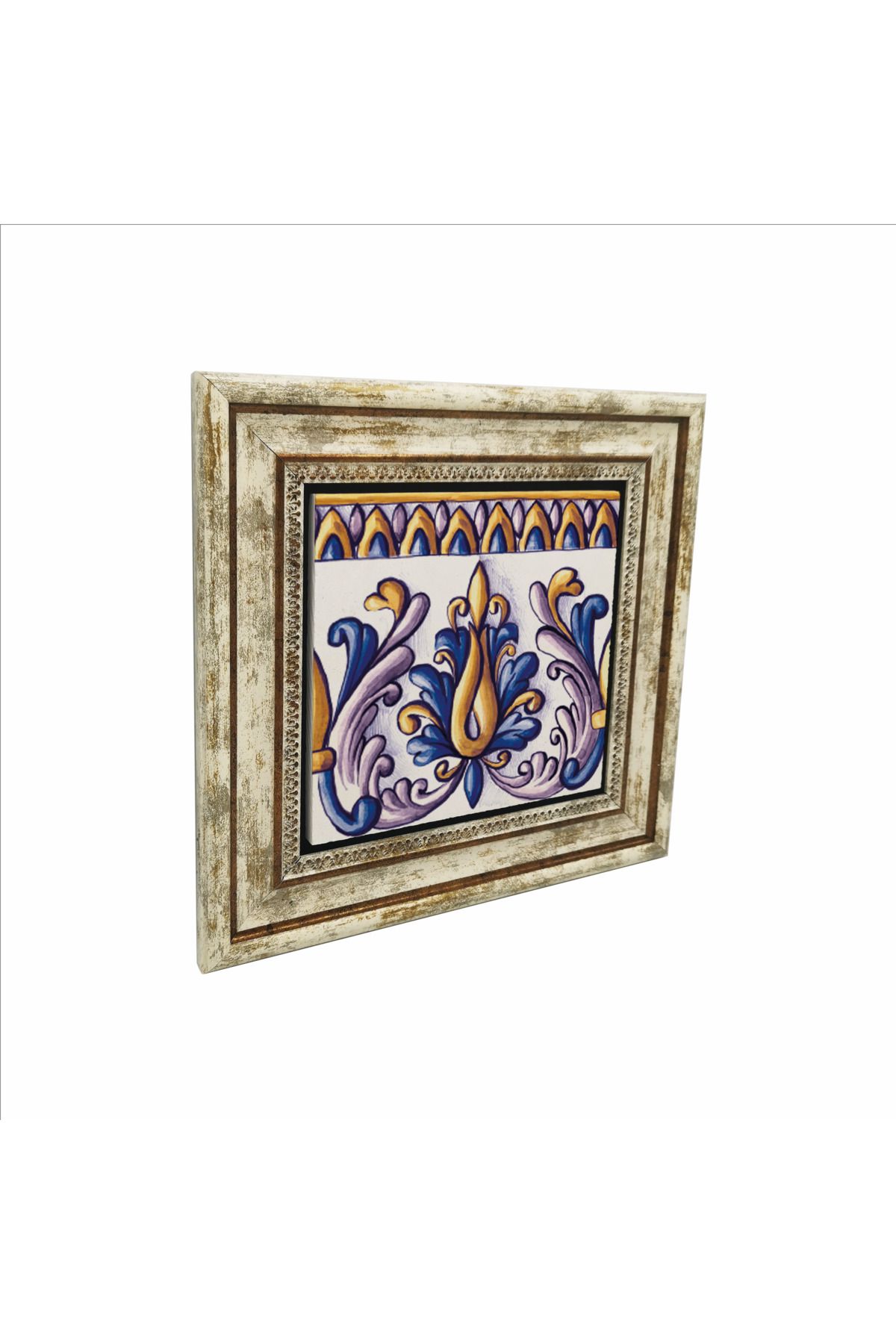 Sadrazam İtalyan Deseni Baskılı Doğaltaş Tablo (25 X 25 KD-84)