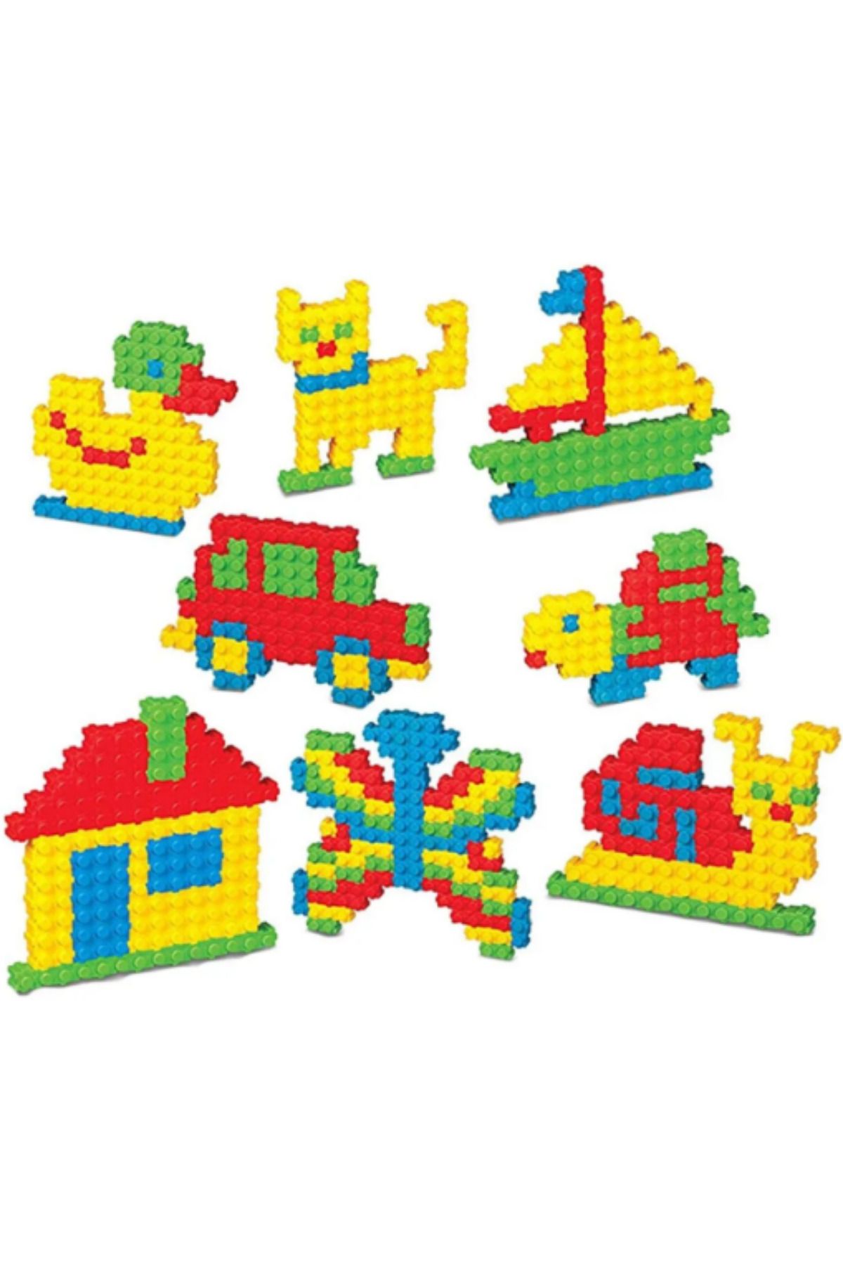 İntelliGames-Master Ticktock Blocks Educational and Snap Toy Educational Ticktock Blocks 120 Pieces 7