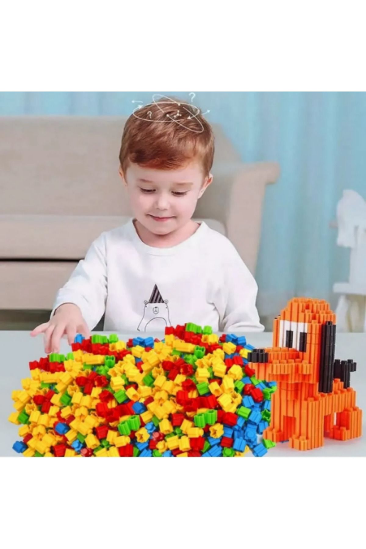 İntelliGames-Master Ticktock Blocks Educational and Snap Toy Educational Ticktock Blocks 120 Pieces 8