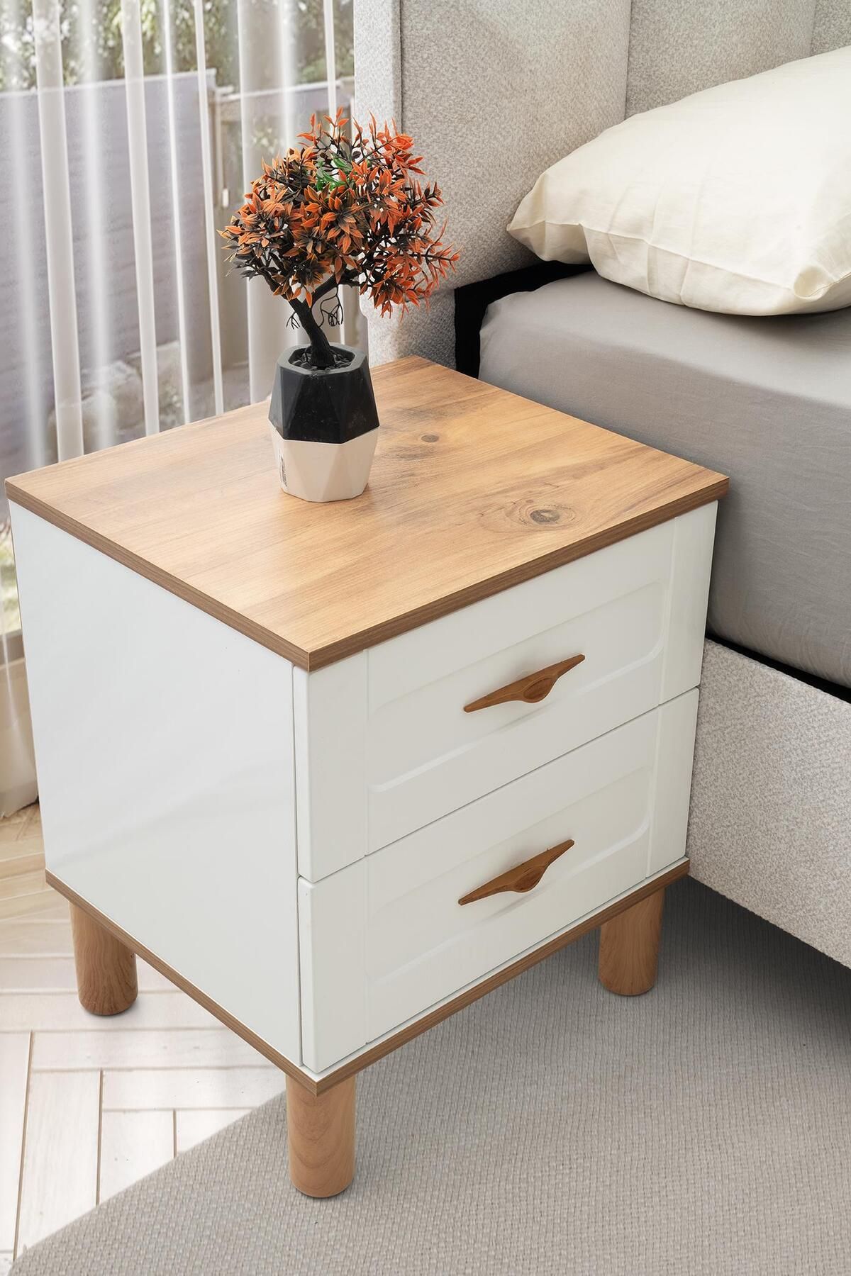 Avm 24 Ural 100% MDF Komodin | Ücretsiz Teslimat ve Kurulum