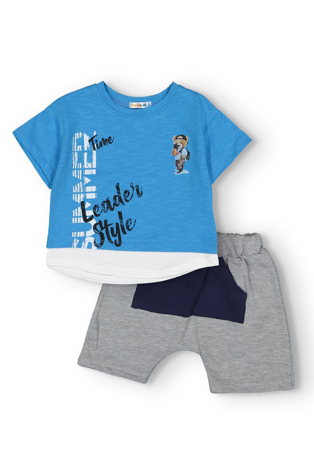Yuvam Baby 1-4 Yaş Erkek Bebek 2’li Takım - Pamuklu Günlük Giyim Seti