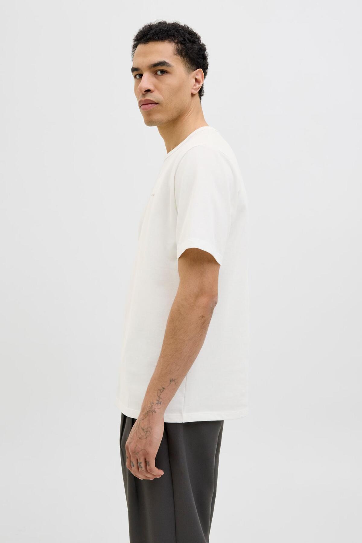 تیشرت مردانه راسته آستین کوتاه | جک اند جونز Jack & Jones 12276801 - تصویر 3
