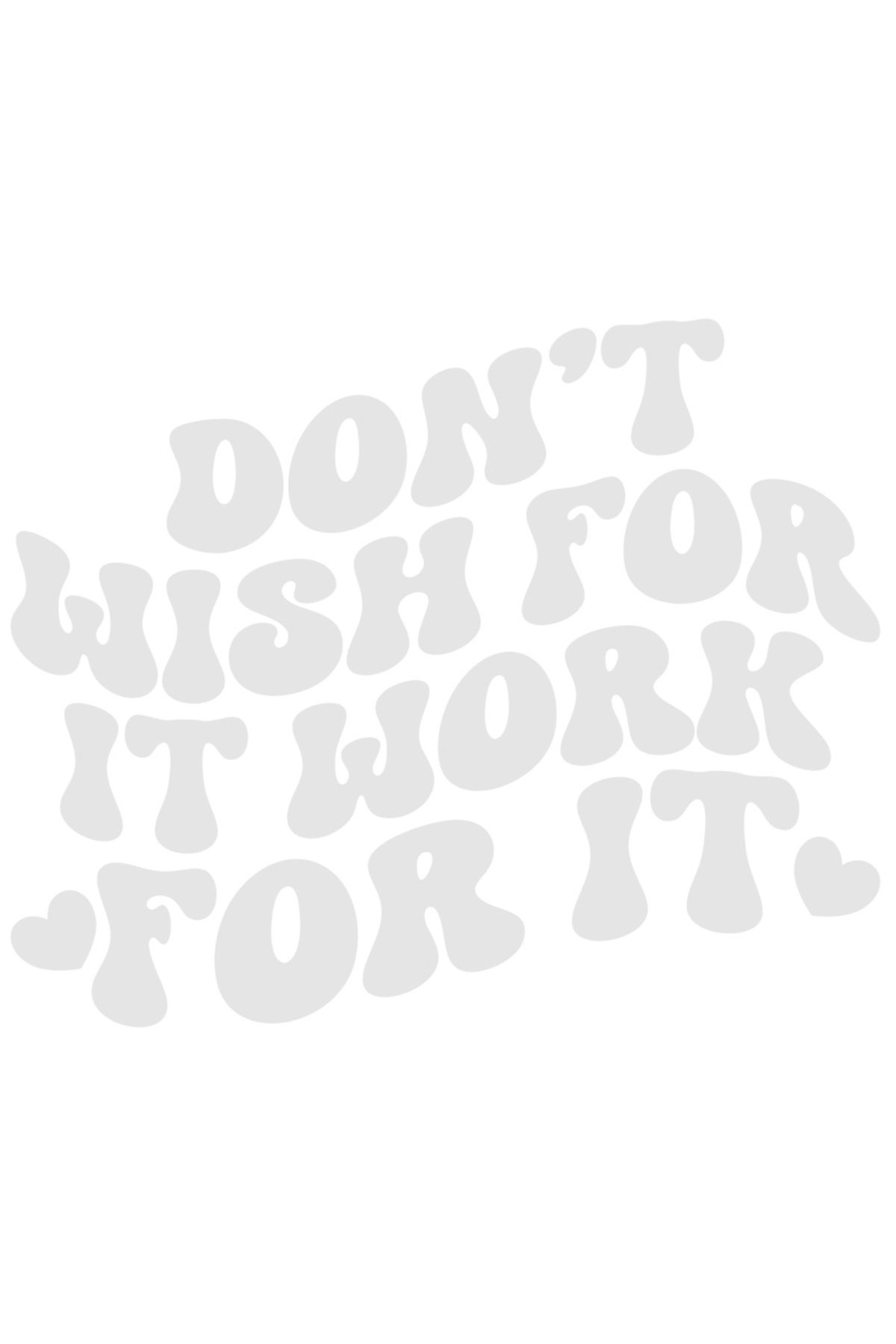 StoryGift Romania Sticker Exterior Cu Inimioare Si Mesaj Care Te Indeamna Sa Muncesti Pentru A-ti Atinge Obi - One Size