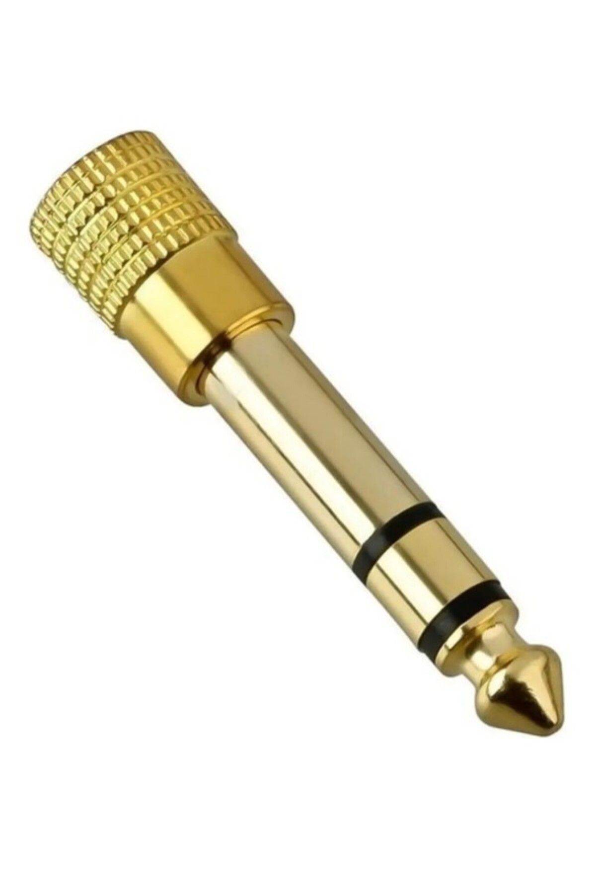 D Connect D-Konnektör 3.5 Mm To 6.3 Mm Erkek Dişi Çevirici Dönüştürücü Jak Adaptör Gold Bakır Kaplama