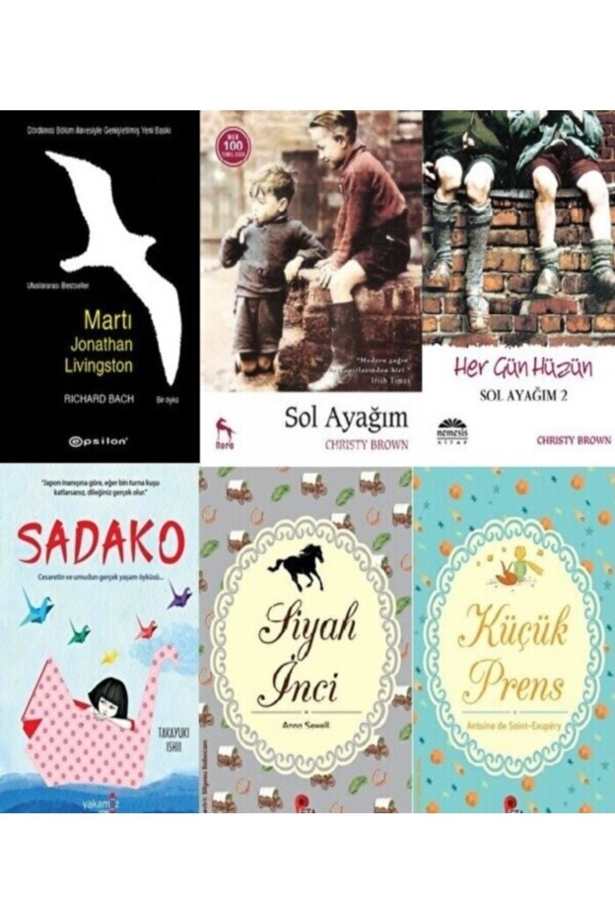 Epsilon Yayınevi Martı - Sol Ayağım - Her Gün Hüzün - Sadako - Küçük Prens - Siyah Inci HEDİYE