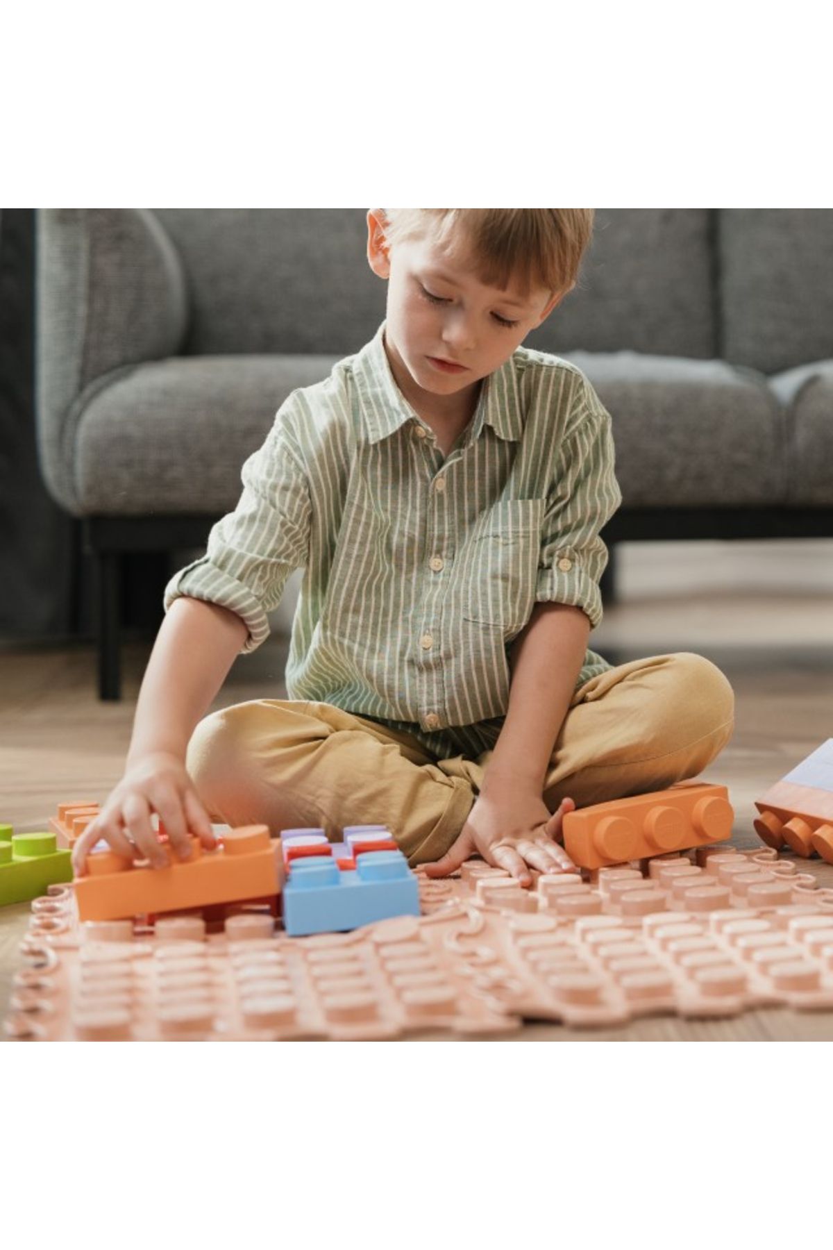 ORTOTO-Sensory Set With 3d Building Blocks, Large Size, 32 Pieces 4