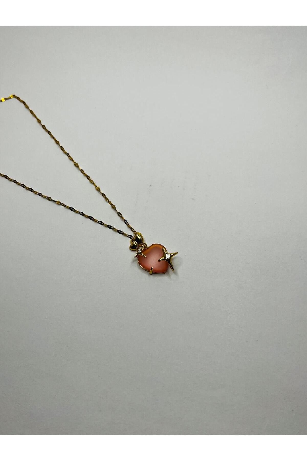 ASİN ACCESSORİES Shine Kalp Kolye
